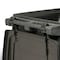 Toter Toter 64 Gal. Trash Can Blackstone with Quiet Wheels and Lid ANA64 - alternate 7